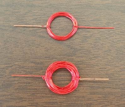 Two different size coils