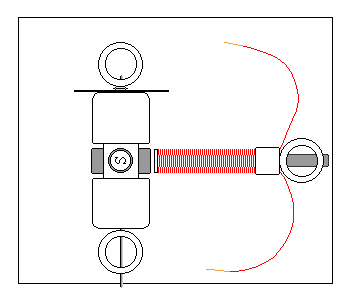Electromagnet position