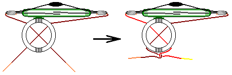 Reed switch with the ZNR on universal stand