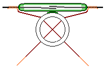 Diagram 2: Reed switch on a reed switch stand