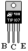 Transistor leads